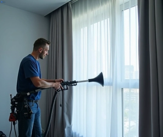 Professional curtain stain removal process equipment Matty Curtain Cleaning annangrove-nsw